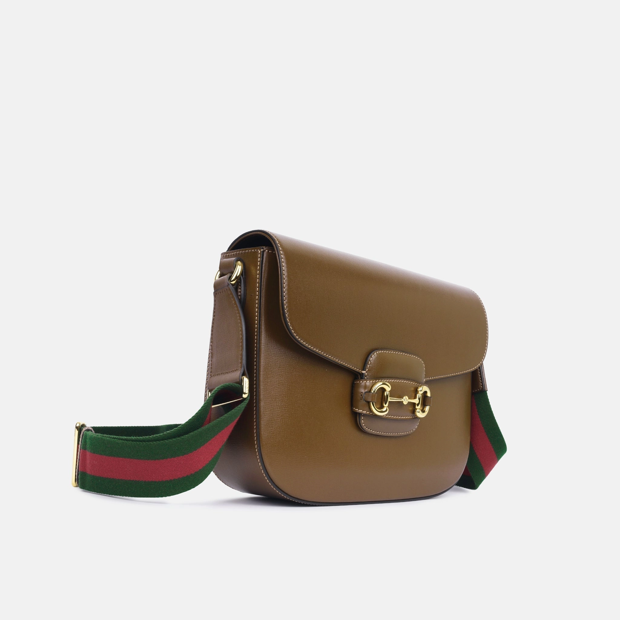 Gucci Large Horsebit Crossbody 1955 - Brown (NWT)