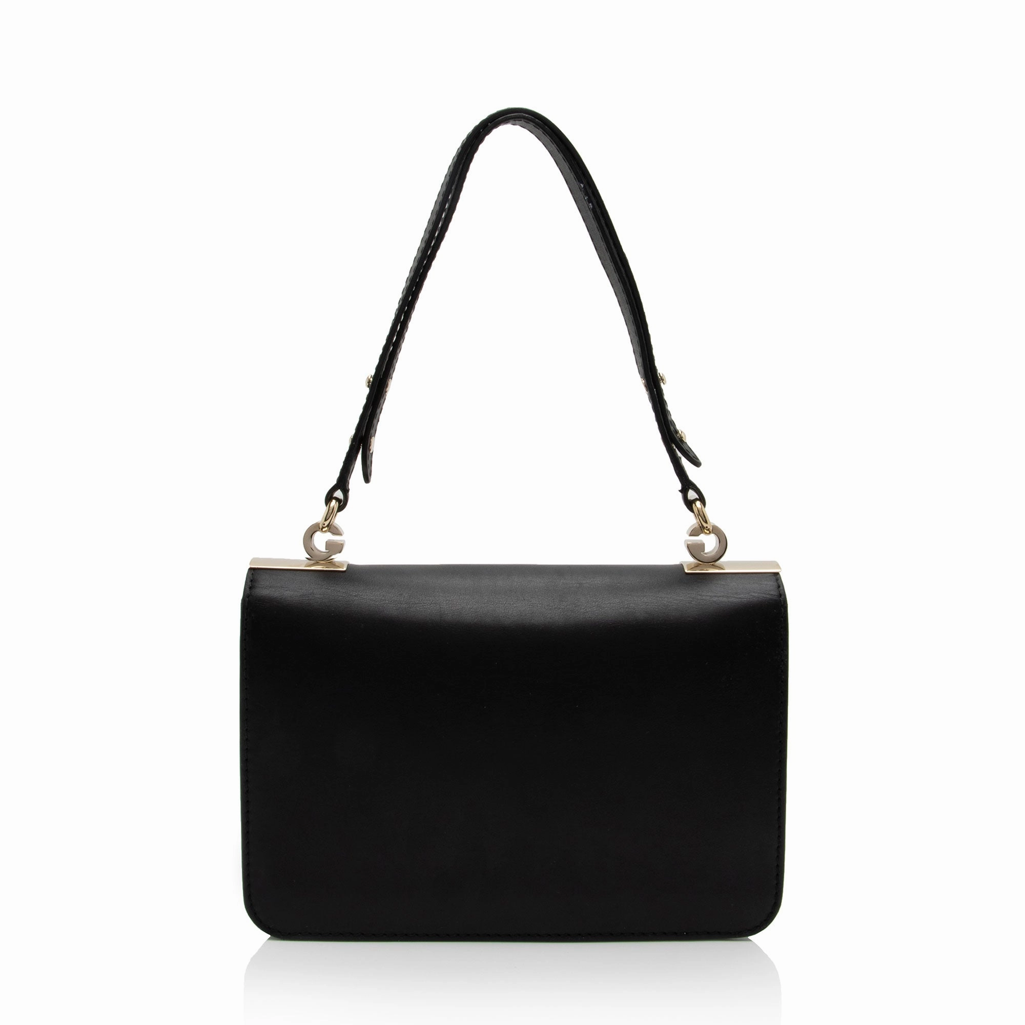 Gucci Leather 1973 Flap Medium Shoulder Bag (SHF-T6hZOI)