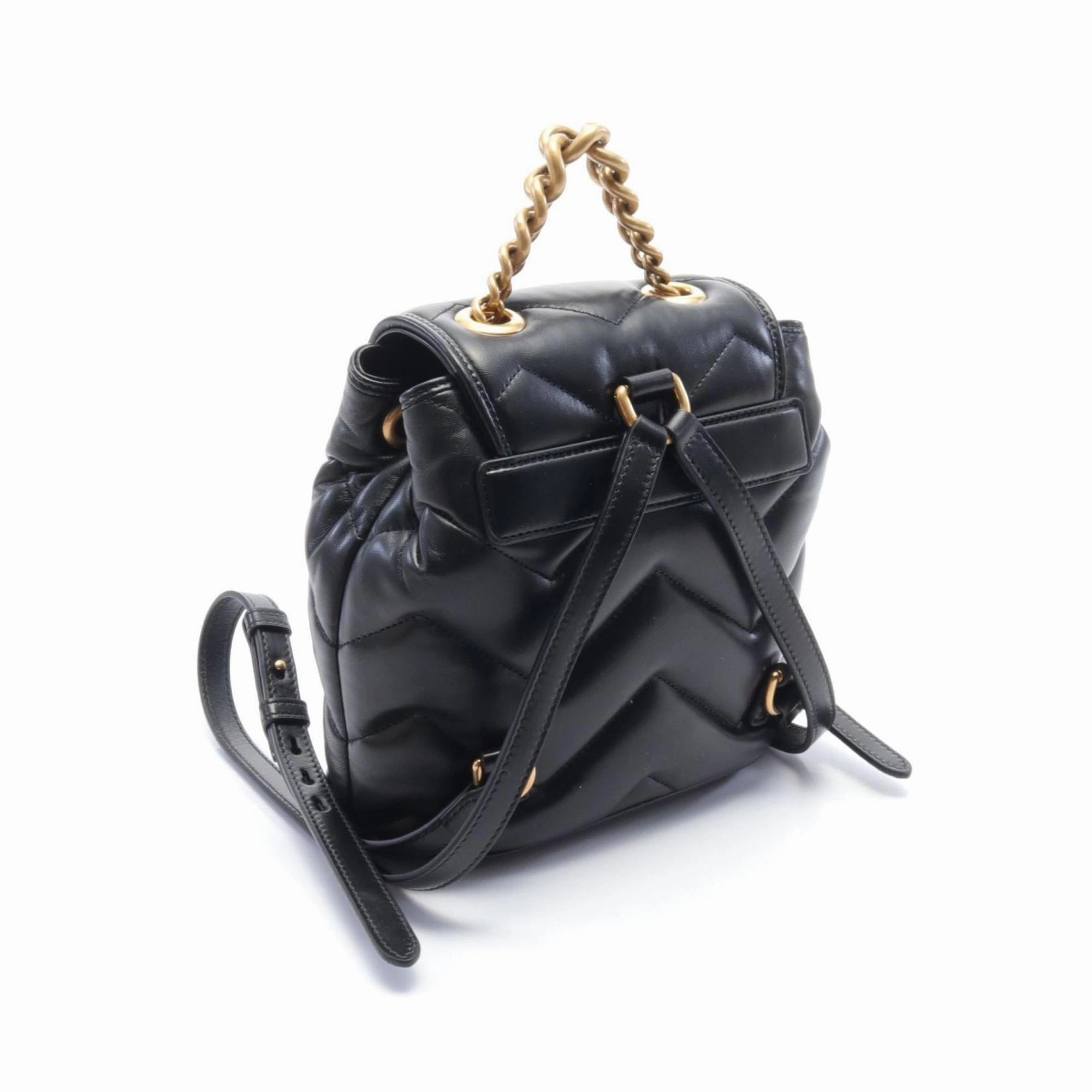 Gucci  Leather Backpack