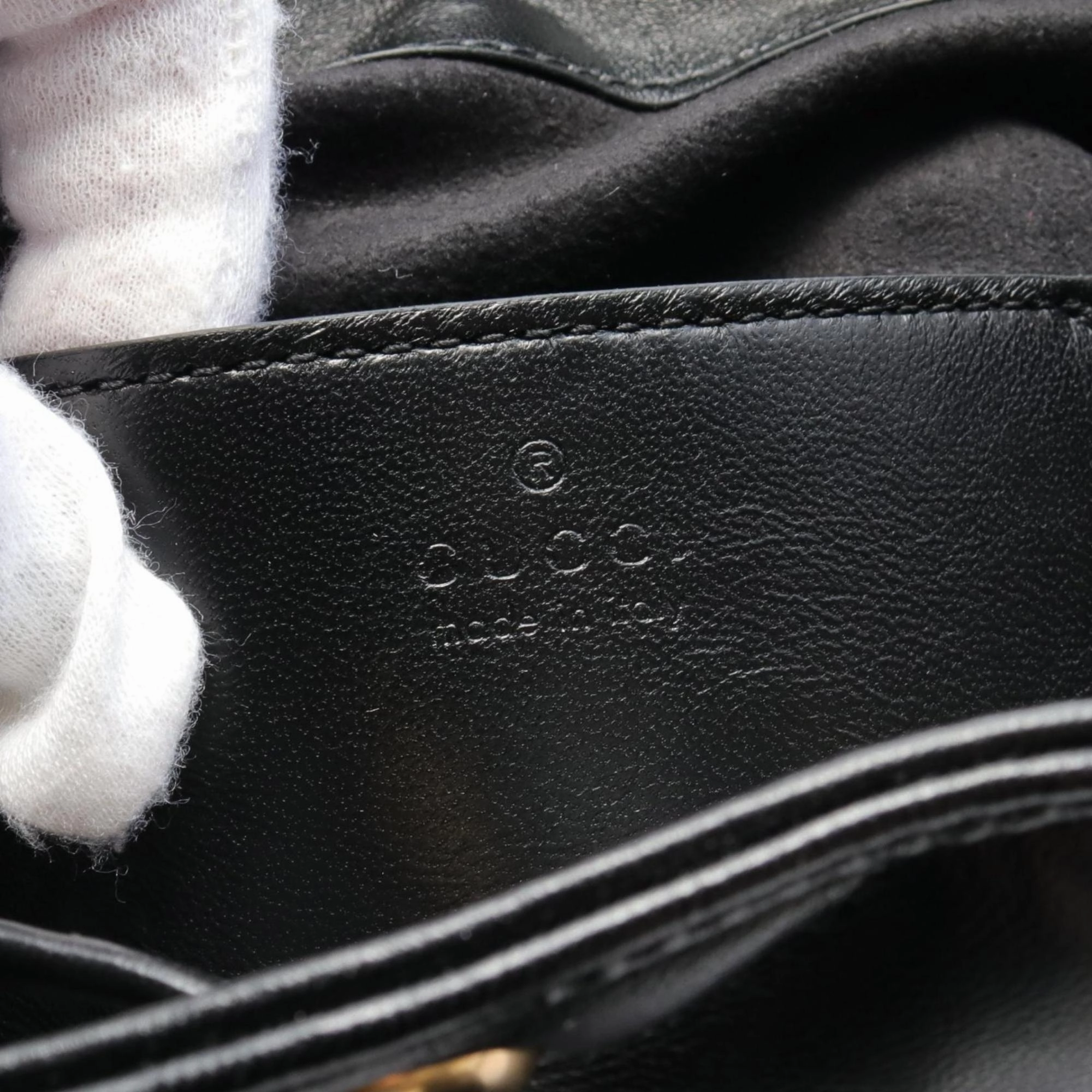 Gucci  Leather Backpack