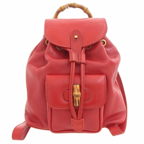 Gucci  Leather Backpack (Pre-Owned)