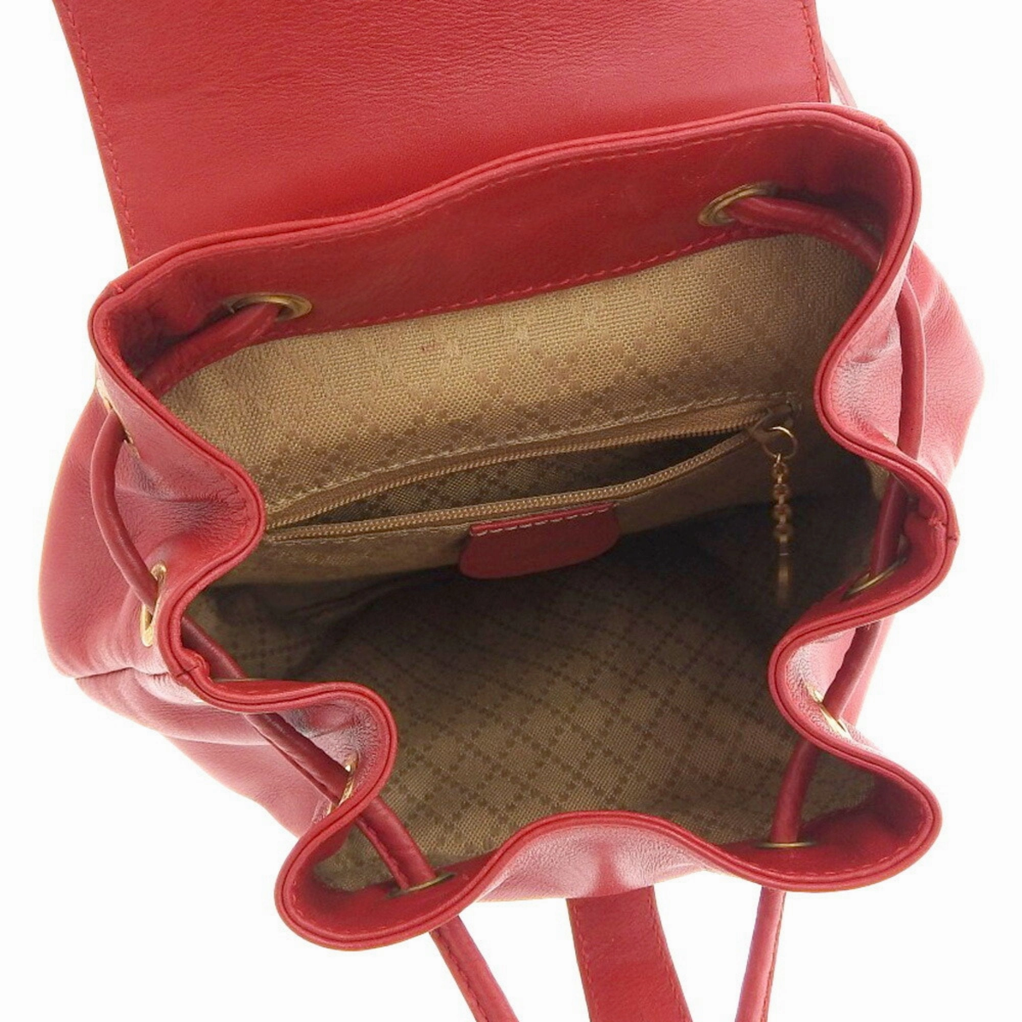 Gucci  Leather Backpack (Pre-Owned)