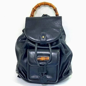 Gucci  Leather Backpack (Pre-Owned)