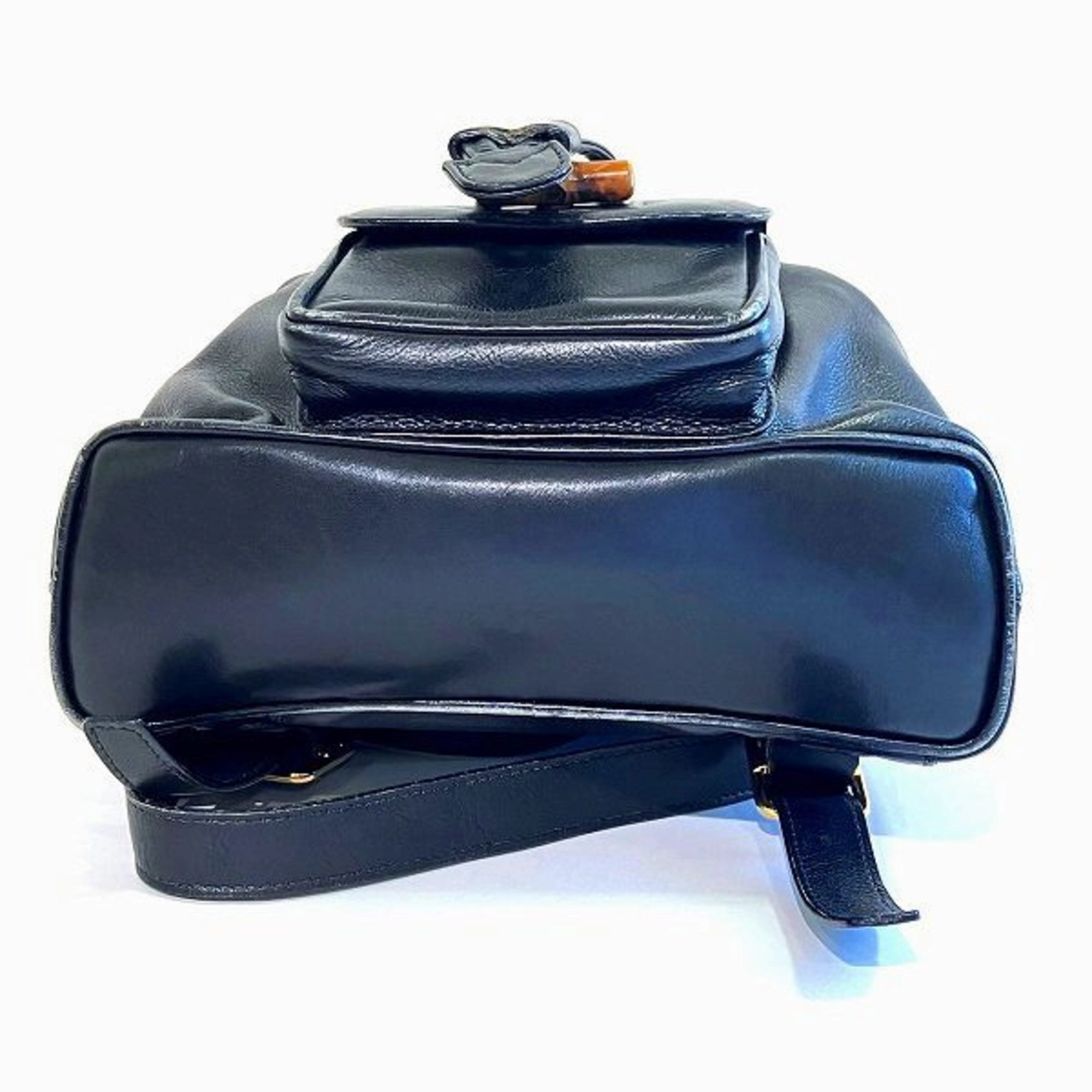 Gucci  Leather Backpack (Pre-Owned)