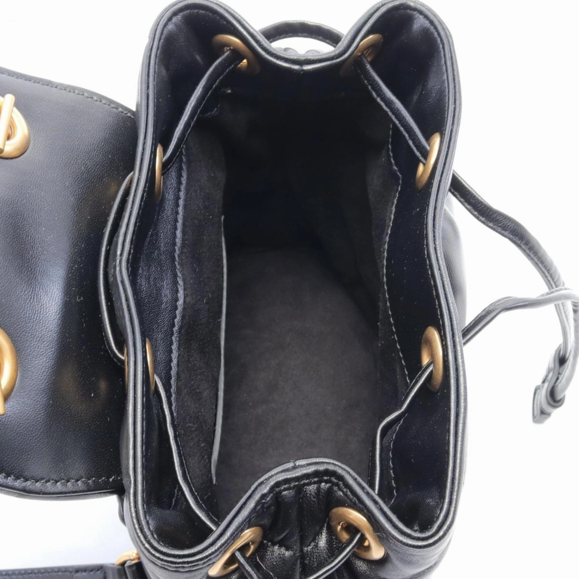 Gucci  Leather Backpack