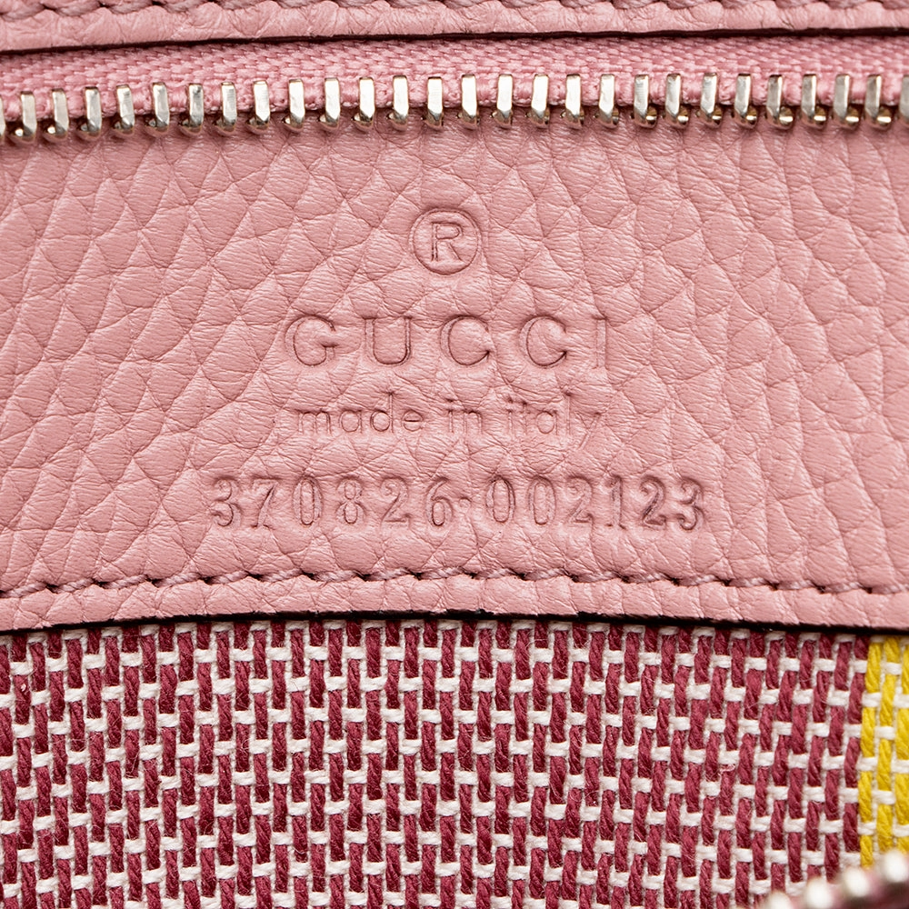Gucci Leather Bamboo Daily Shoulder Bag (SHF-16586)