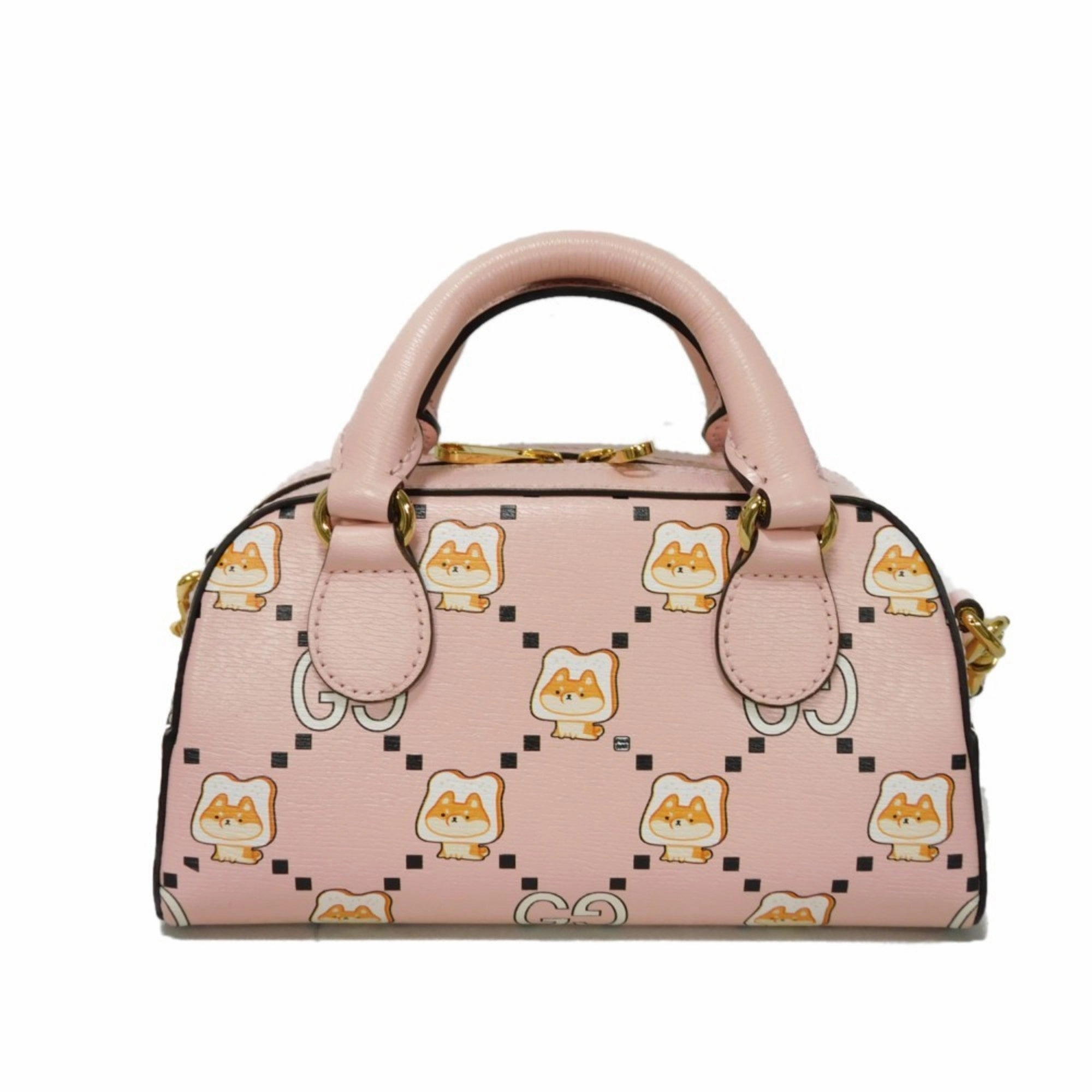 Gucci  Leather Handbag Shoulder Bag (Pre-Owned)