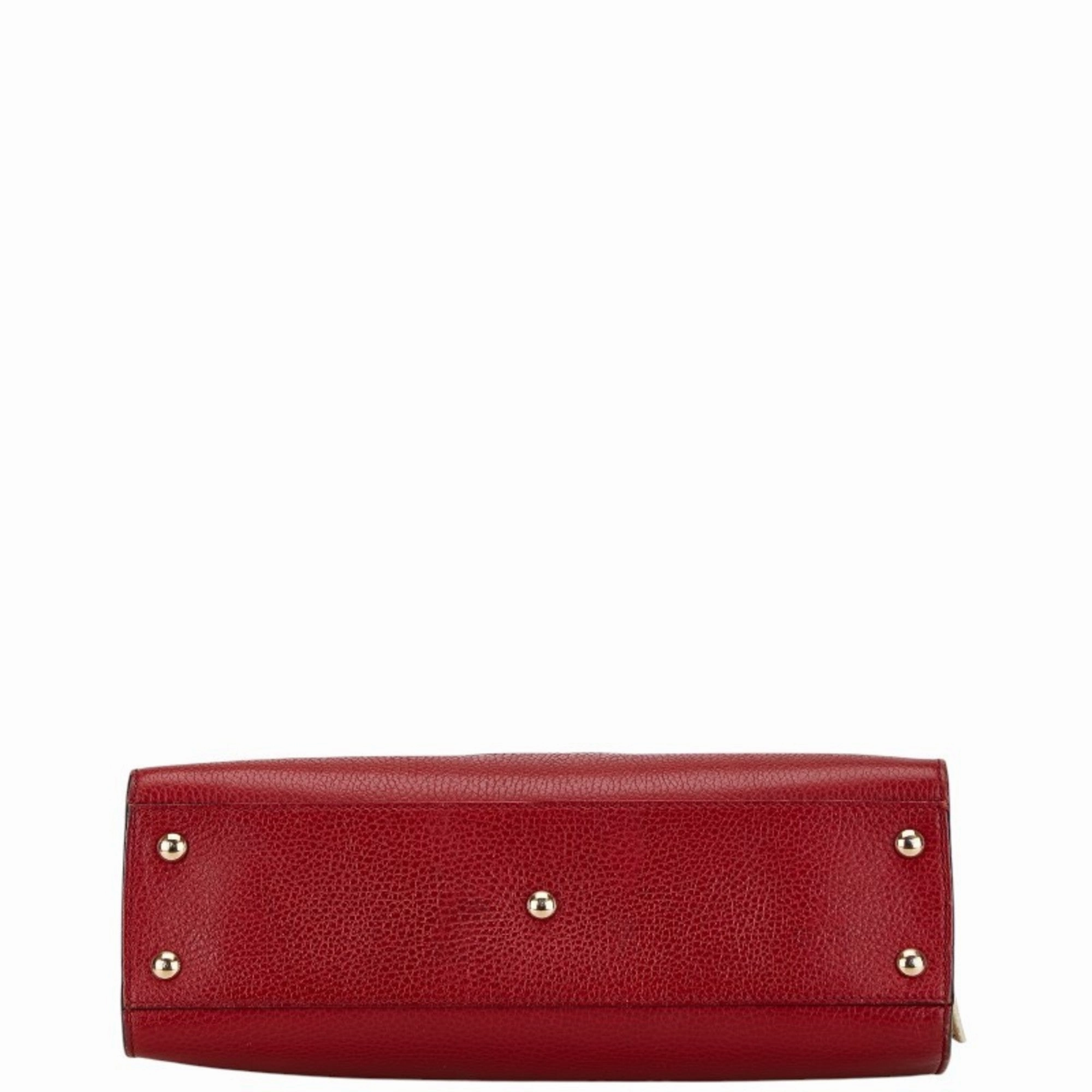 Gucci  Leather Handbag Shoulder Bag (Pre-Owned)