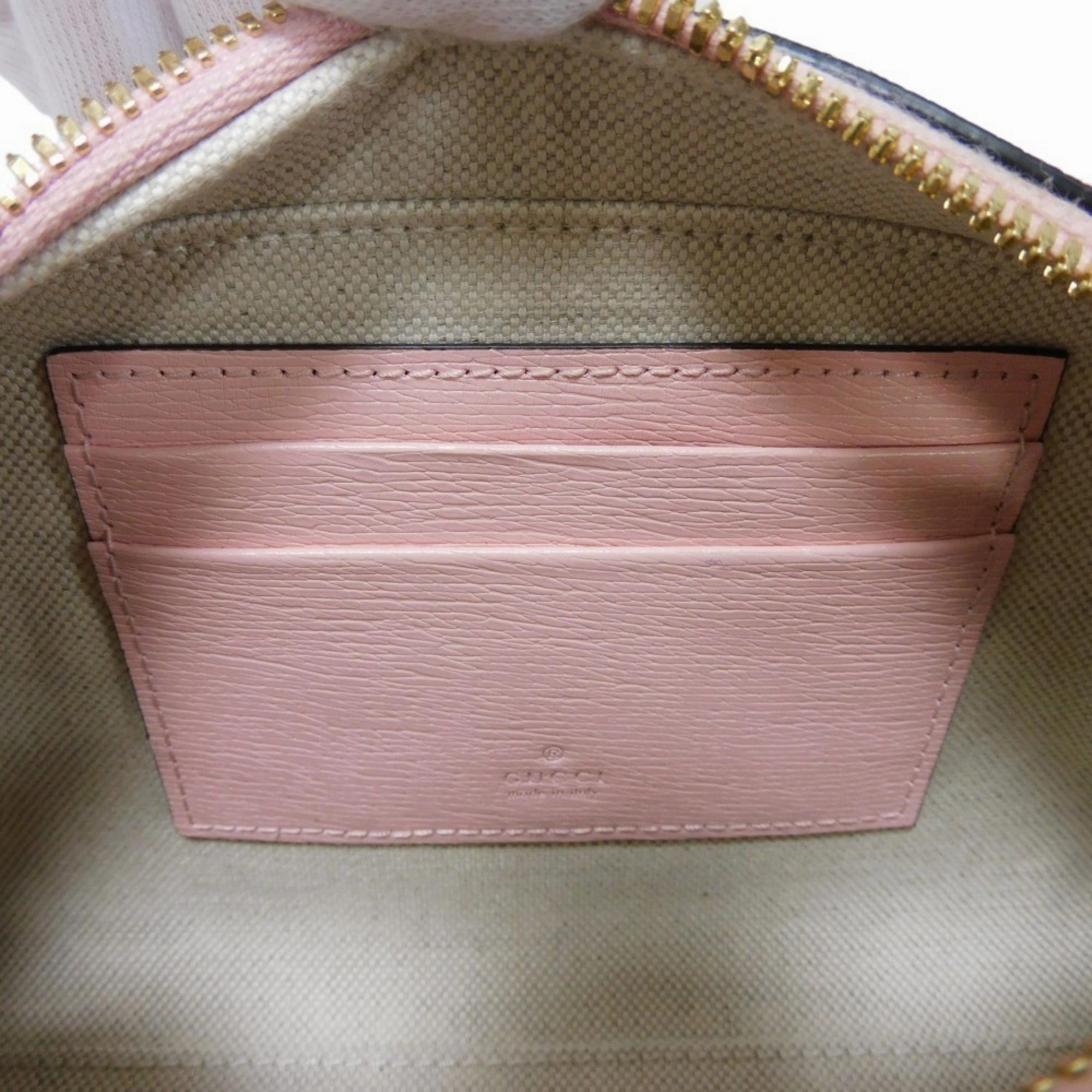 Gucci  Leather Handbag Shoulder Bag (Pre-Owned)