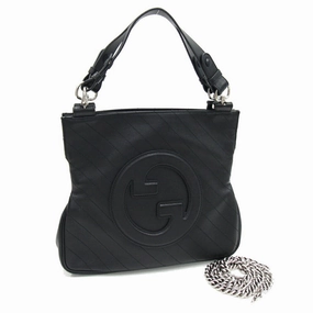 Gucci  Leather Handbag Shoulder Bag (Pre-Owned)