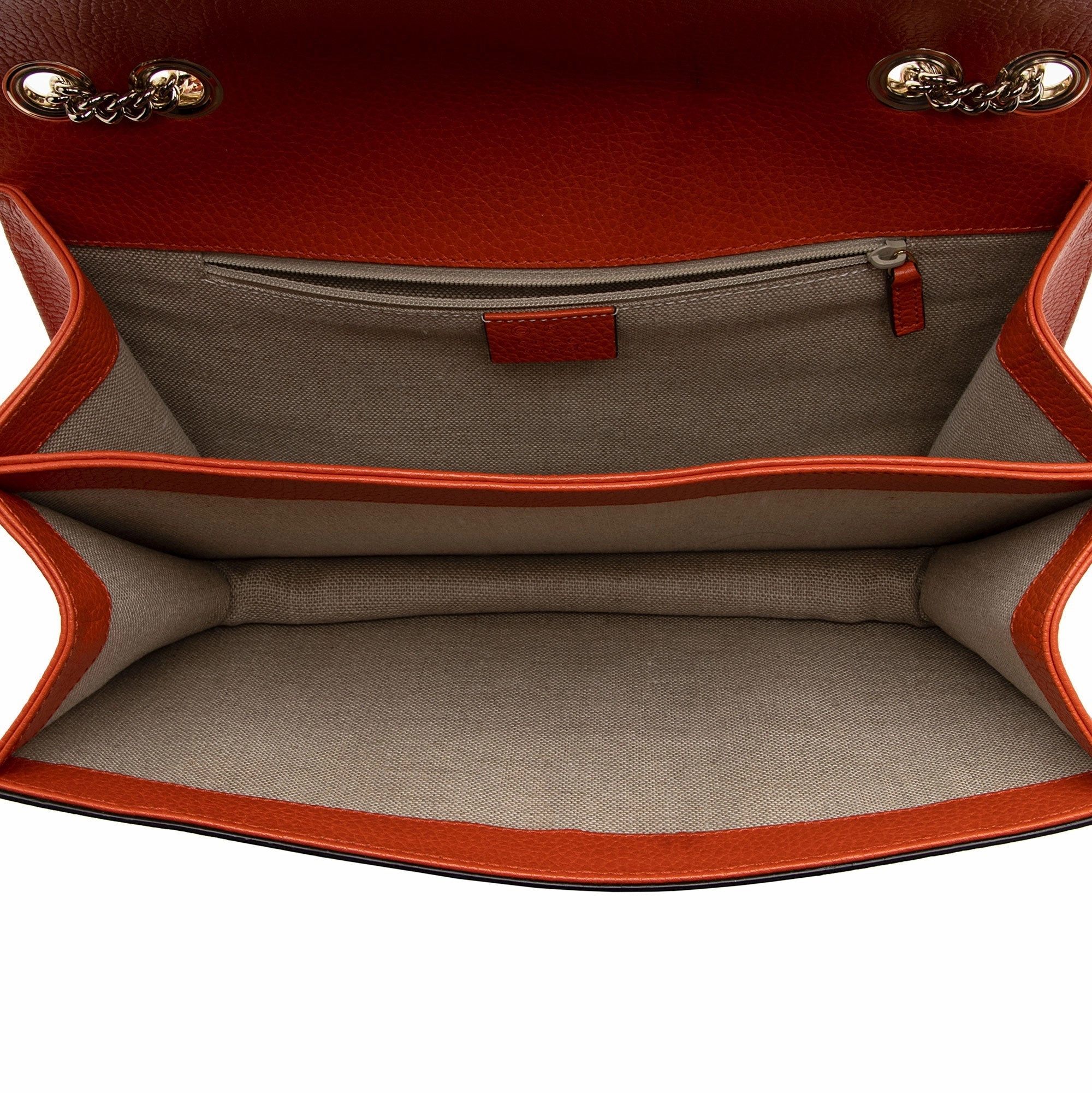Gucci Leather Interlocking G Medium Shoulder Bag (SHF-CvvGnm)