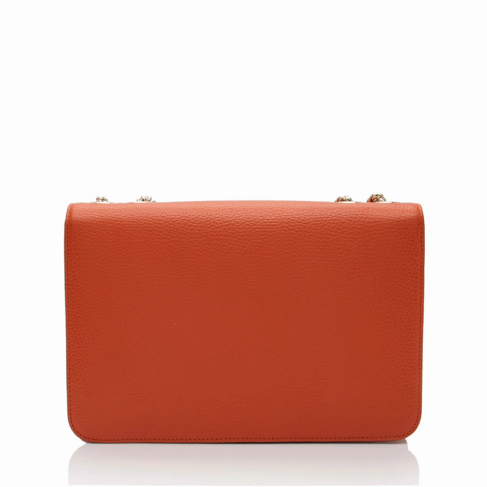Gucci Leather Interlocking G Medium Shoulder Bag (SHF-CvvGnm)