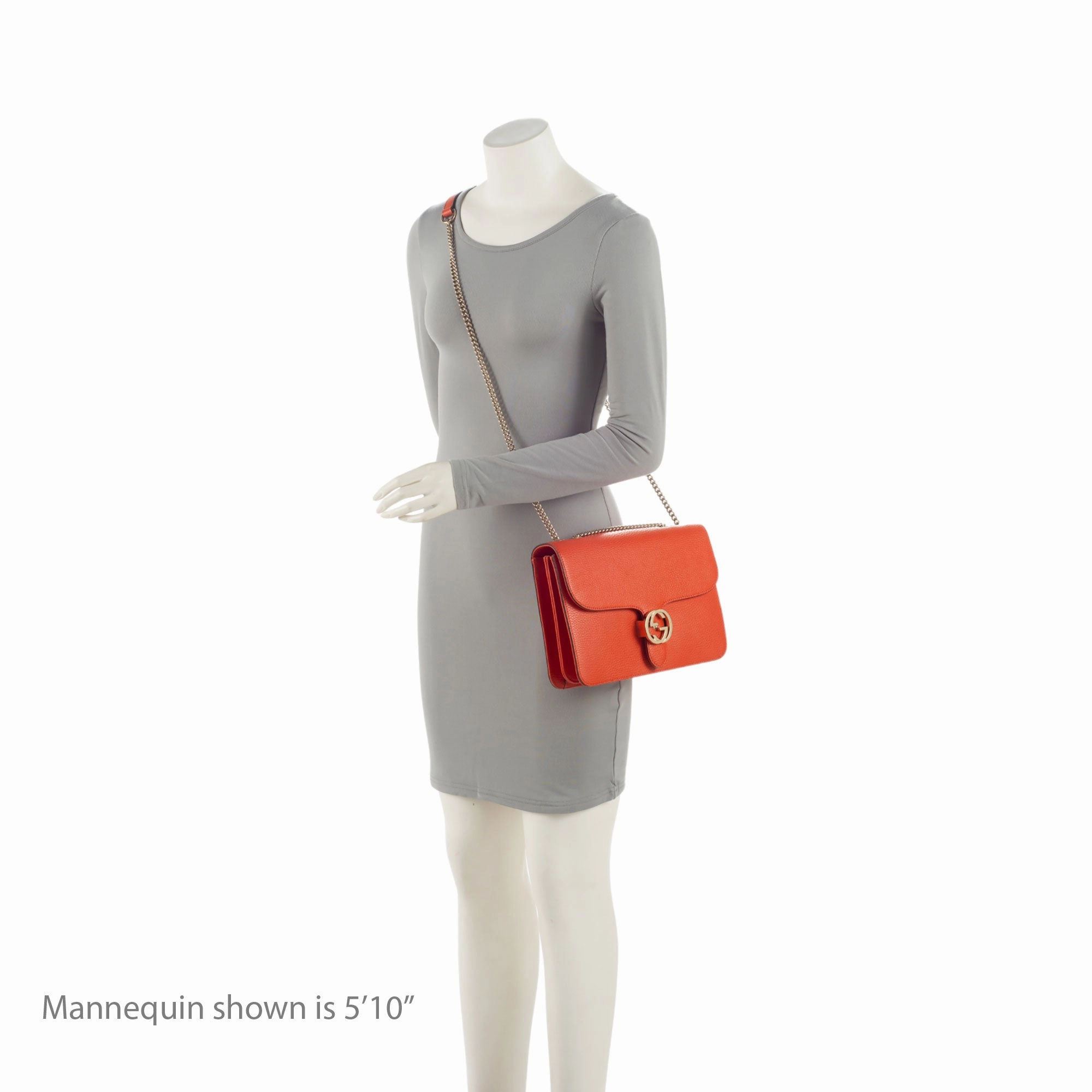 Gucci Leather Interlocking G Medium Shoulder Bag (SHF-CvvGnm)