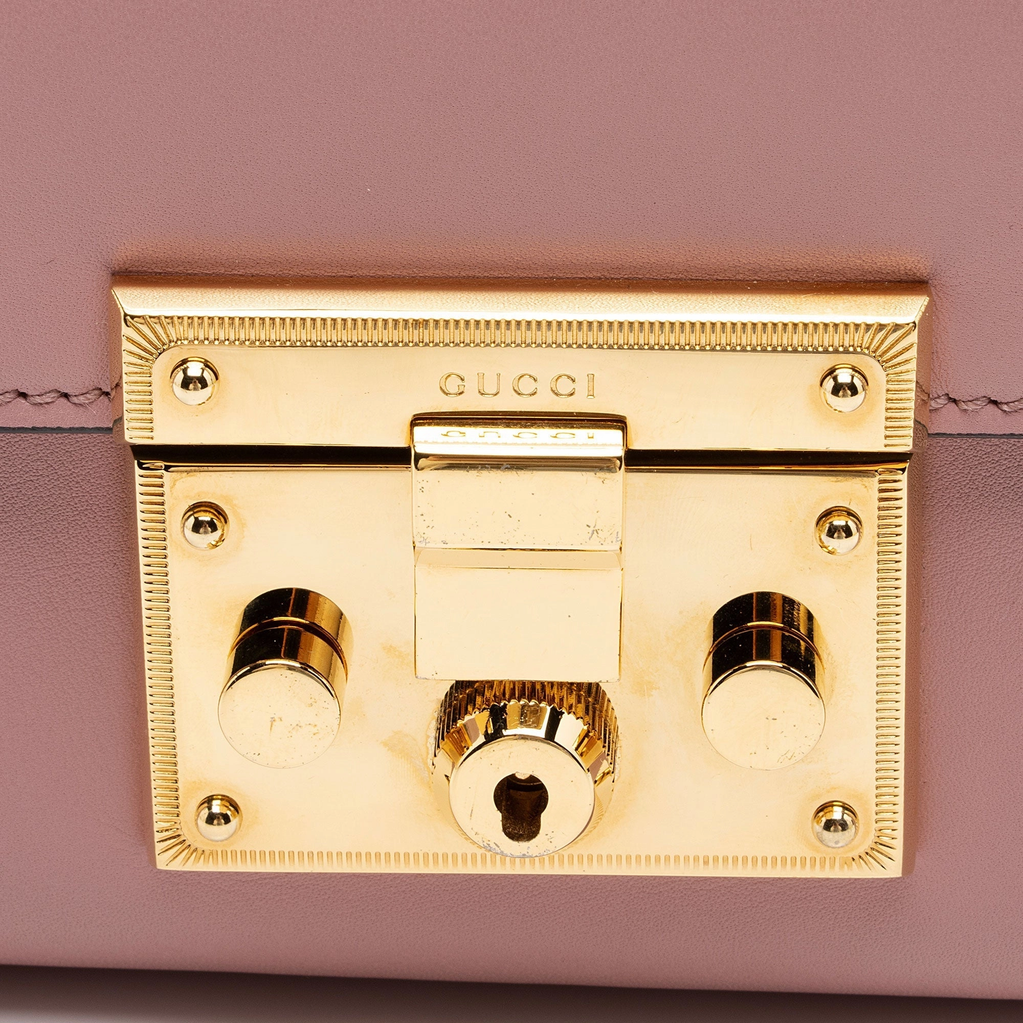 Gucci Leather Padlock Small Shoulder Bag (SHF-FgpwnC)