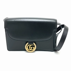 Gucci  Leather Shoulder Bag (Pre-Owned)