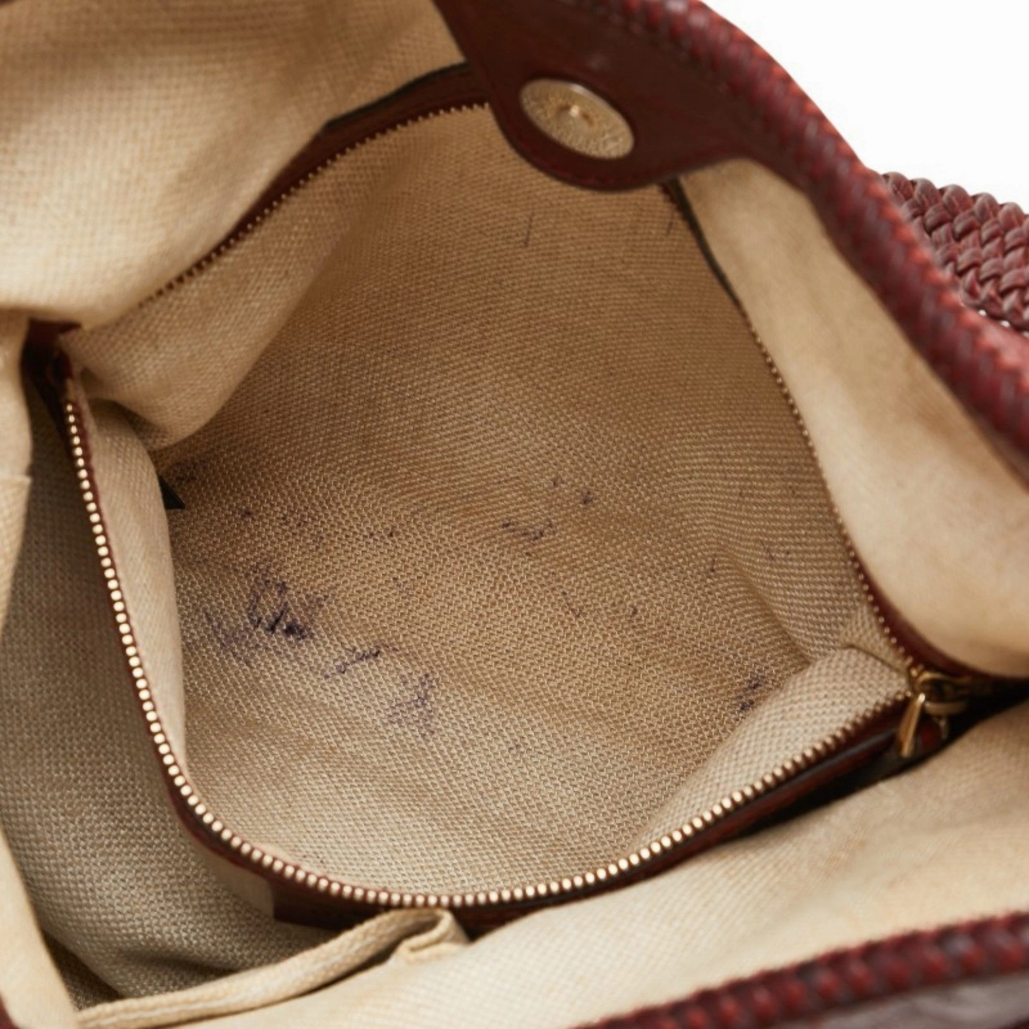 Gucci  Leather Shoulder Bag (Pre-Owned)