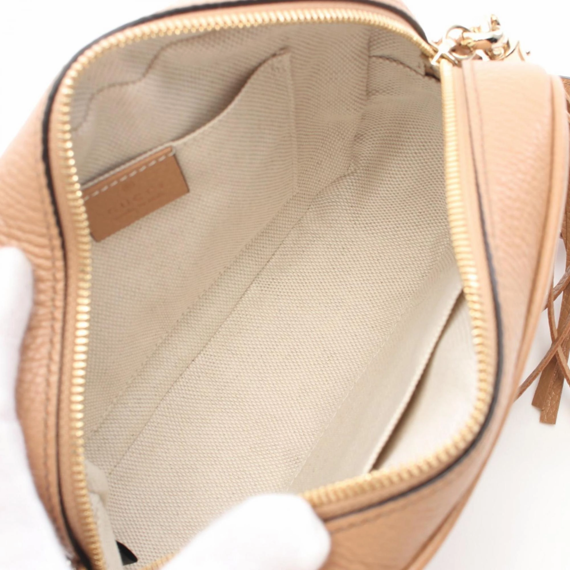 Gucci  Leather Shoulder Bag (Pre-Owned)