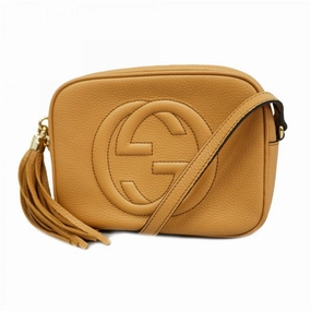 Gucci  Leather Shoulder Bag (Pre-Owned)