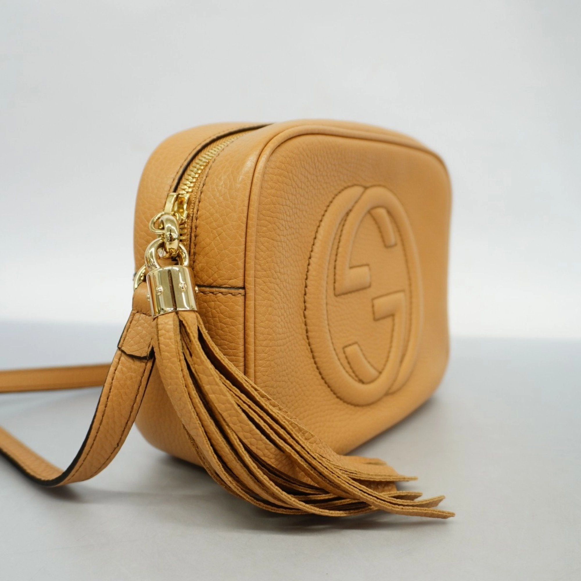 Gucci  Leather Shoulder Bag (Pre-Owned)