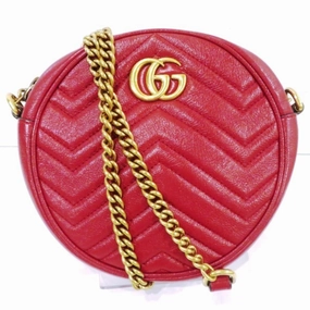 Gucci  Leather Shoulder Bag (Pre-Owned)