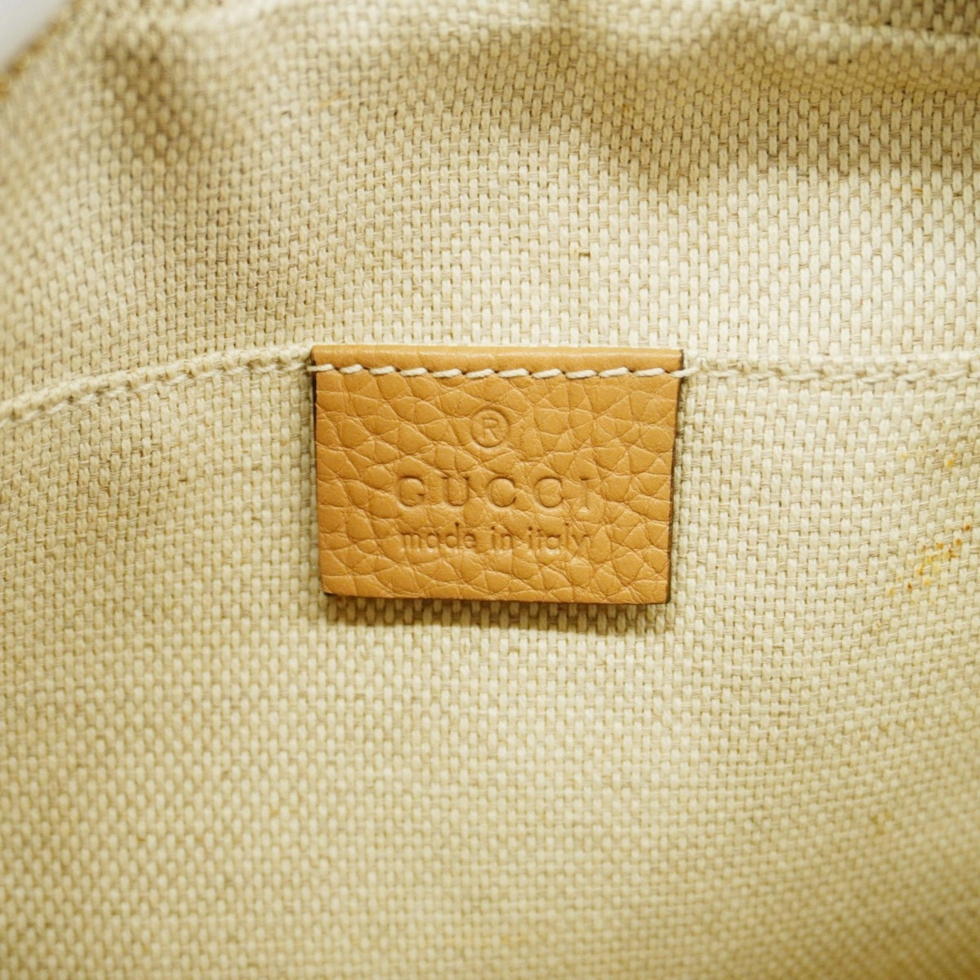 Gucci  Leather Shoulder Bag (Pre-Owned)