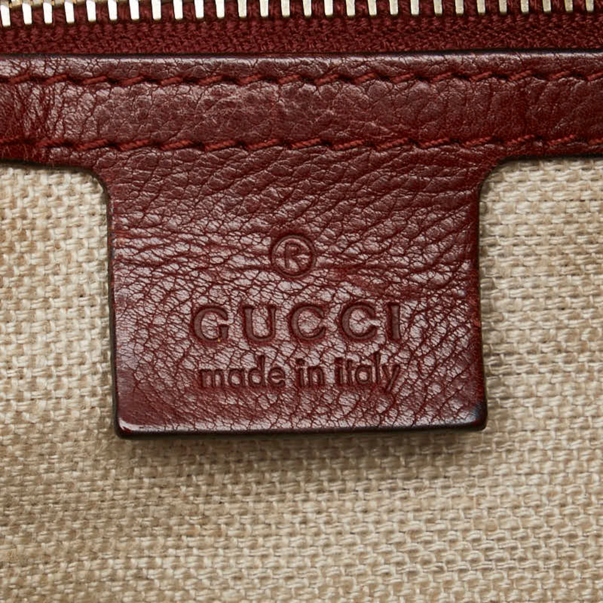 Gucci  Leather Shoulder Bag (Pre-Owned)