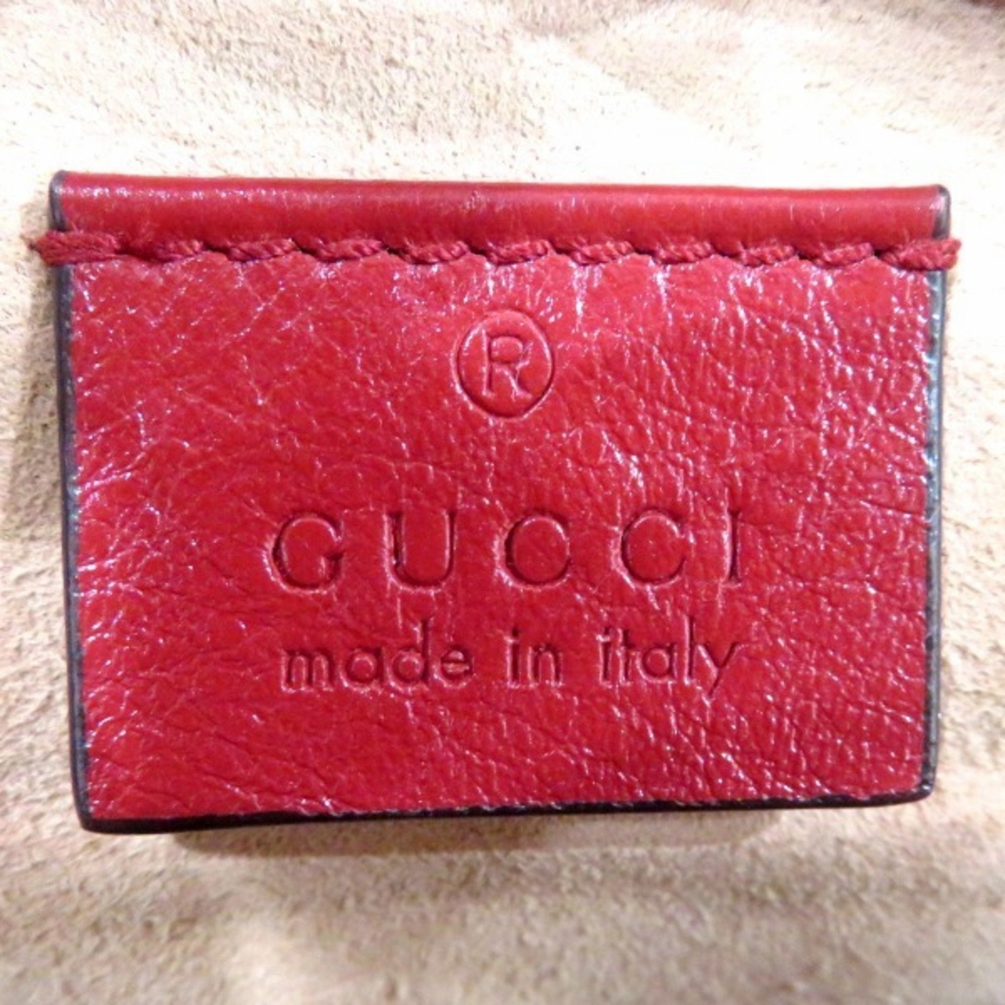 Gucci  Leather Shoulder Bag (Pre-Owned)