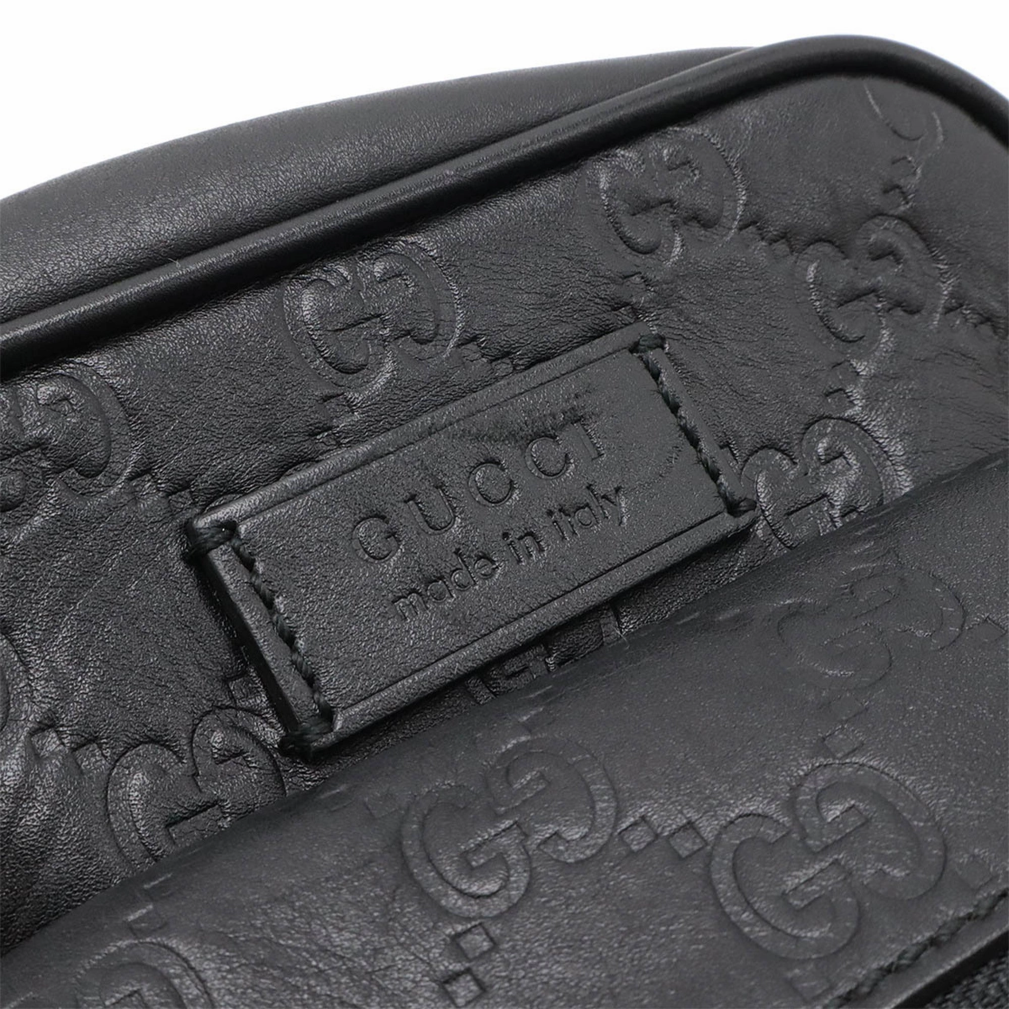 Gucci  Leather Shoulder Bag (Pre-Owned)