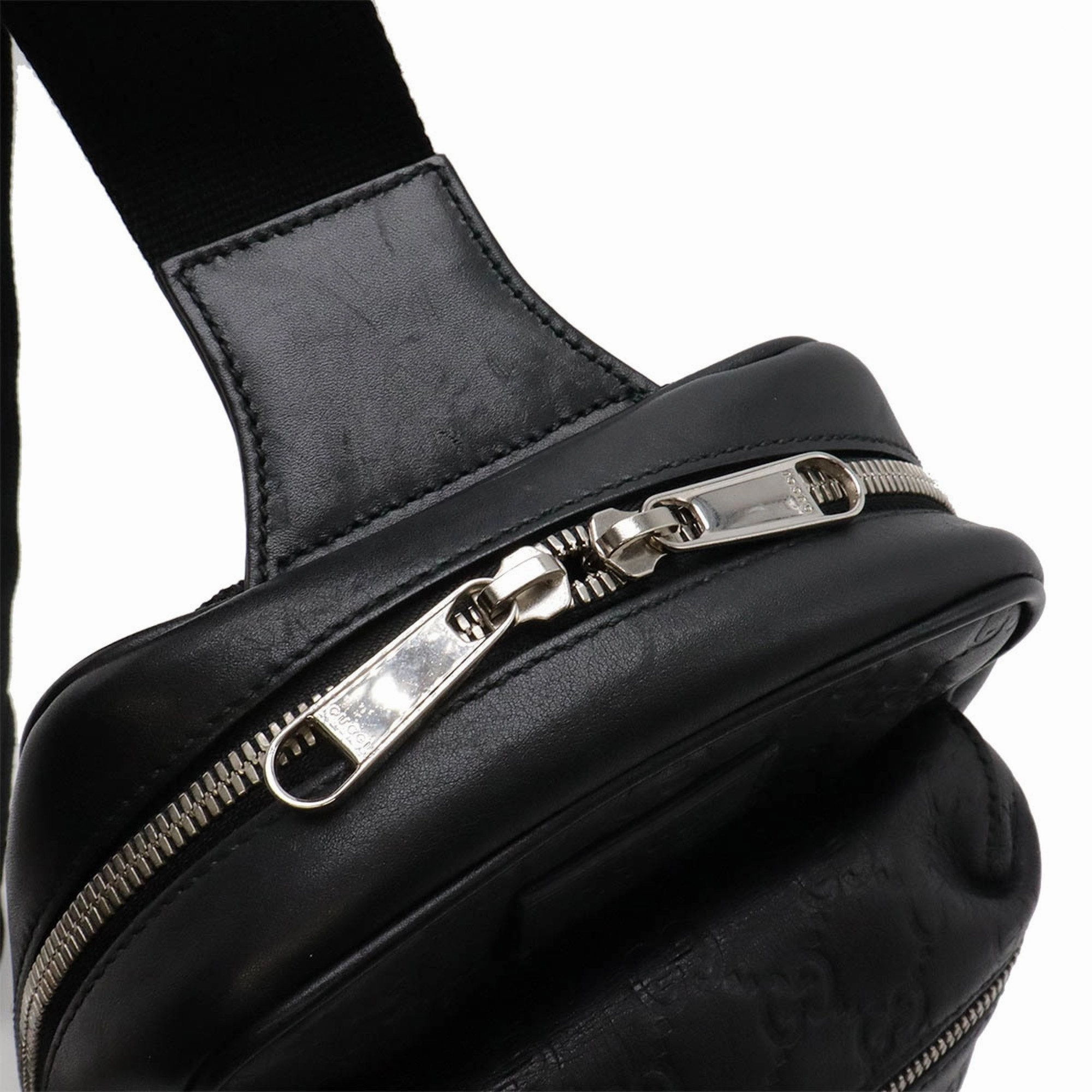 Gucci  Leather Shoulder Bag (Pre-Owned)