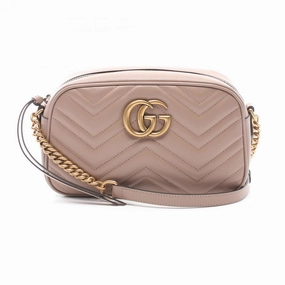 Gucci  Leather Shoulder Bag (Pre-Owned)