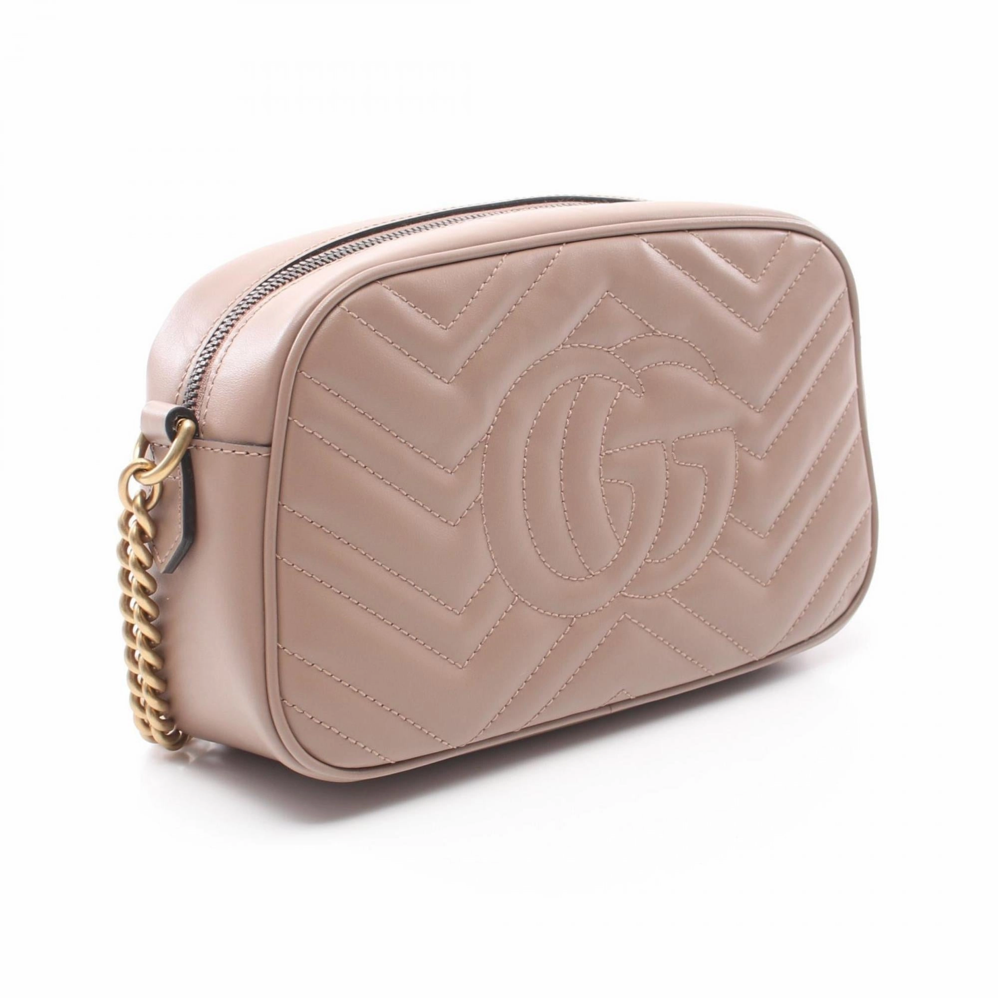 Gucci  Leather Shoulder Bag (Pre-Owned)