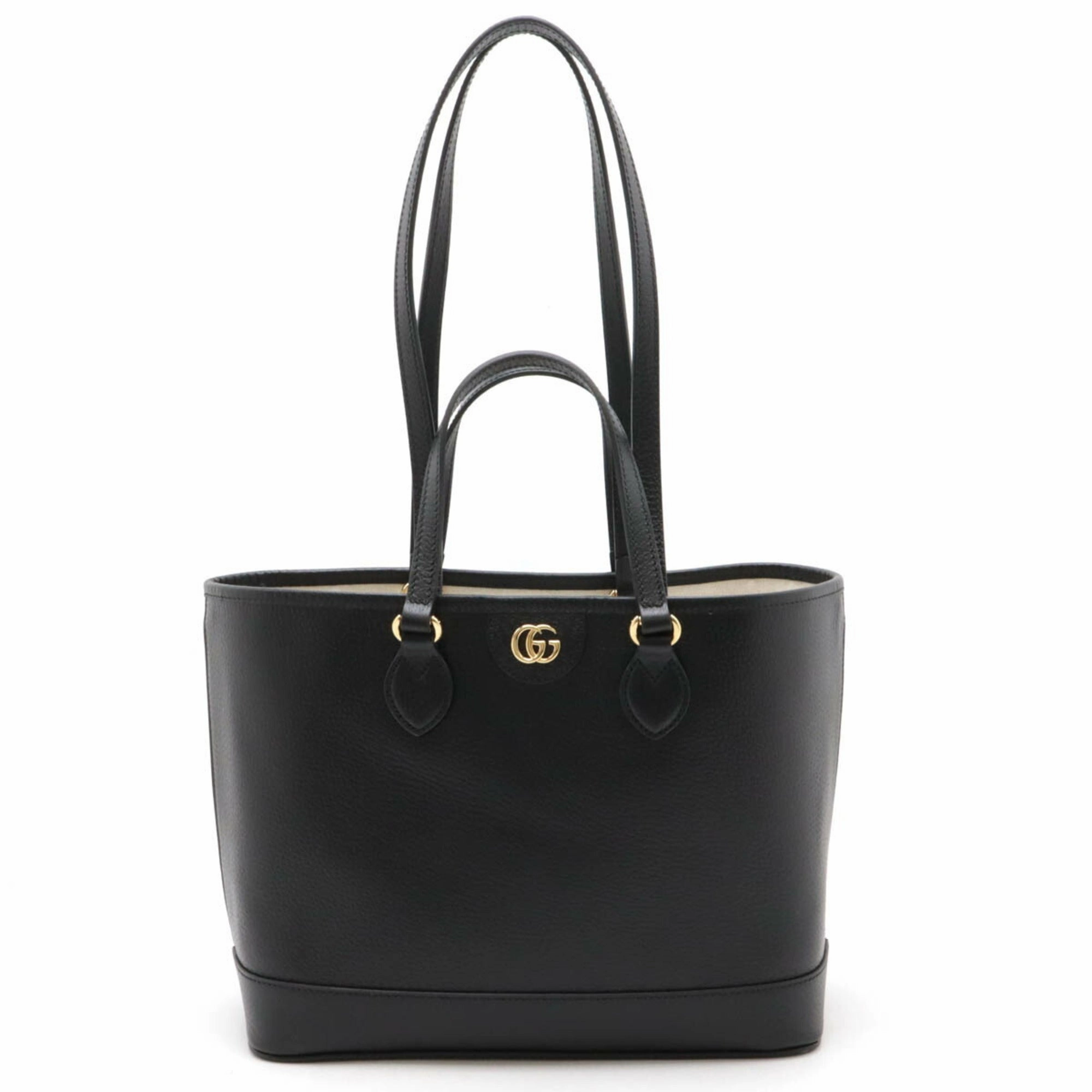 Gucci  Leather Shoulder Bag Tote Bag (Pre-Owned)