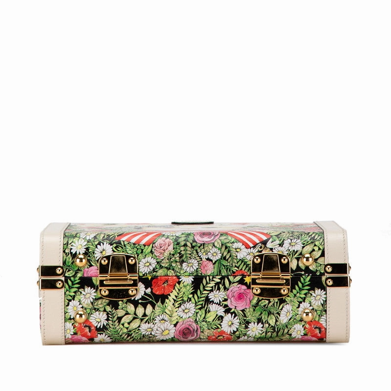 Gucci Leather Trunk Case 2WAY Shoulder Bag 633587