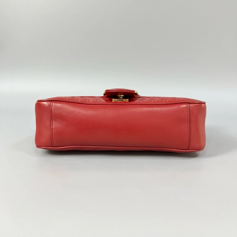 Gucci Marmont 26 Red Shoulder Bag