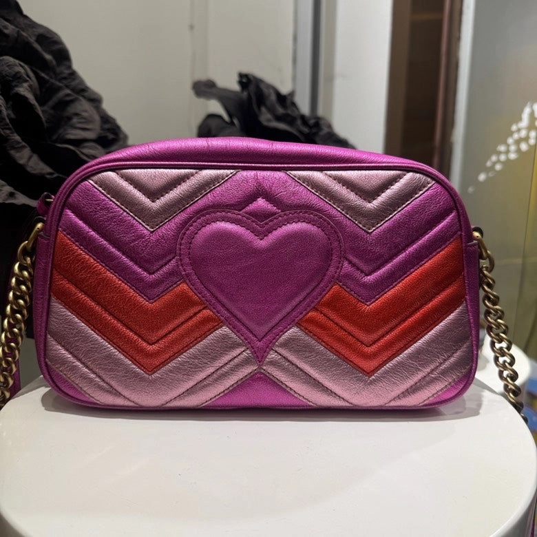 Gucci Marmont Matelass Multicolor Shoulder Bag