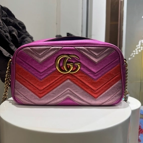 Gucci Marmont Matelass Multicolor Shoulder Bag