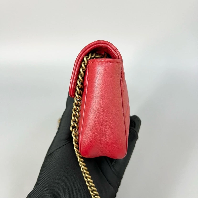 Gucci Marmont Mini Red Crossbody Bag