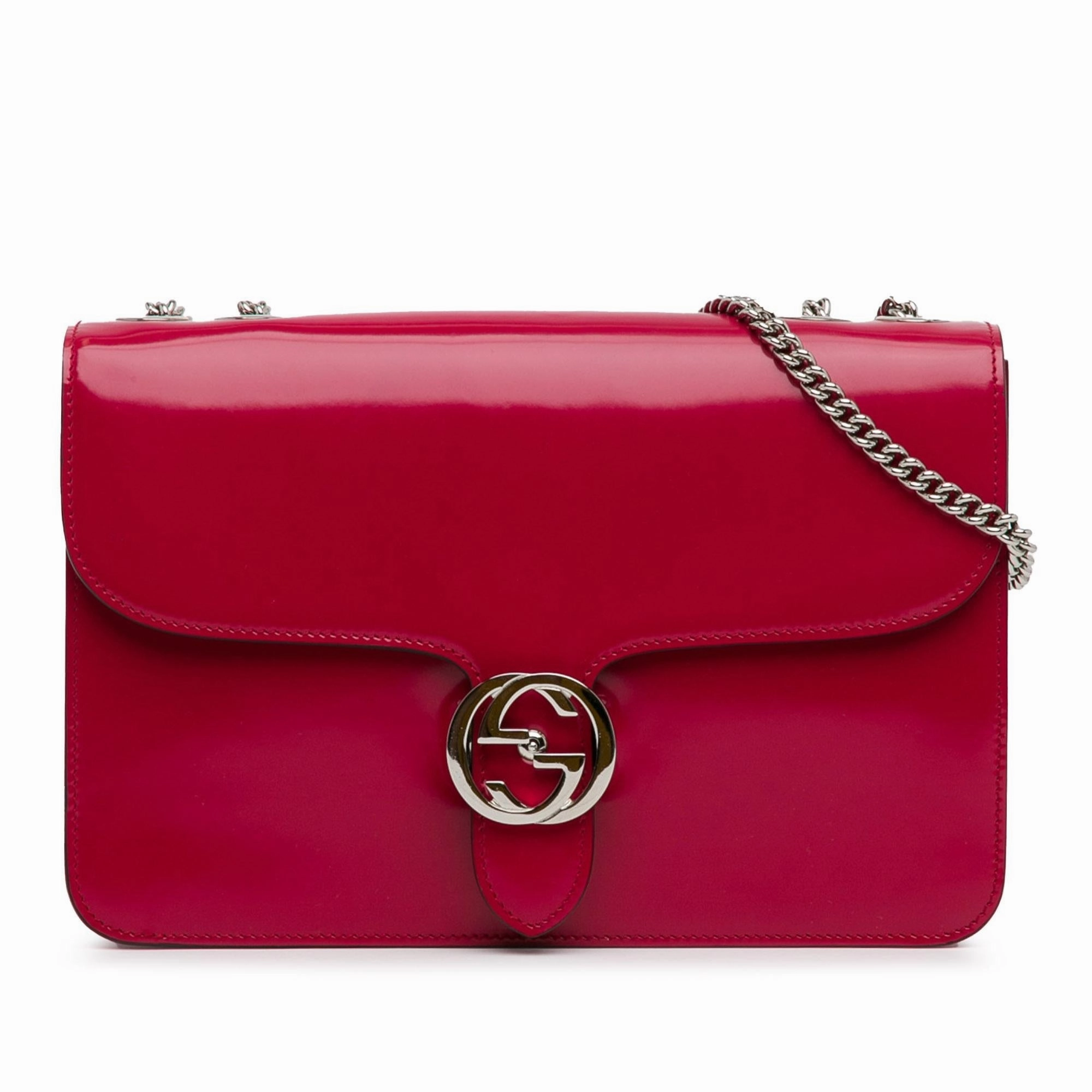 Gucci Medium Dollar Interlocking G Crossbody (SHG-KMESIg)