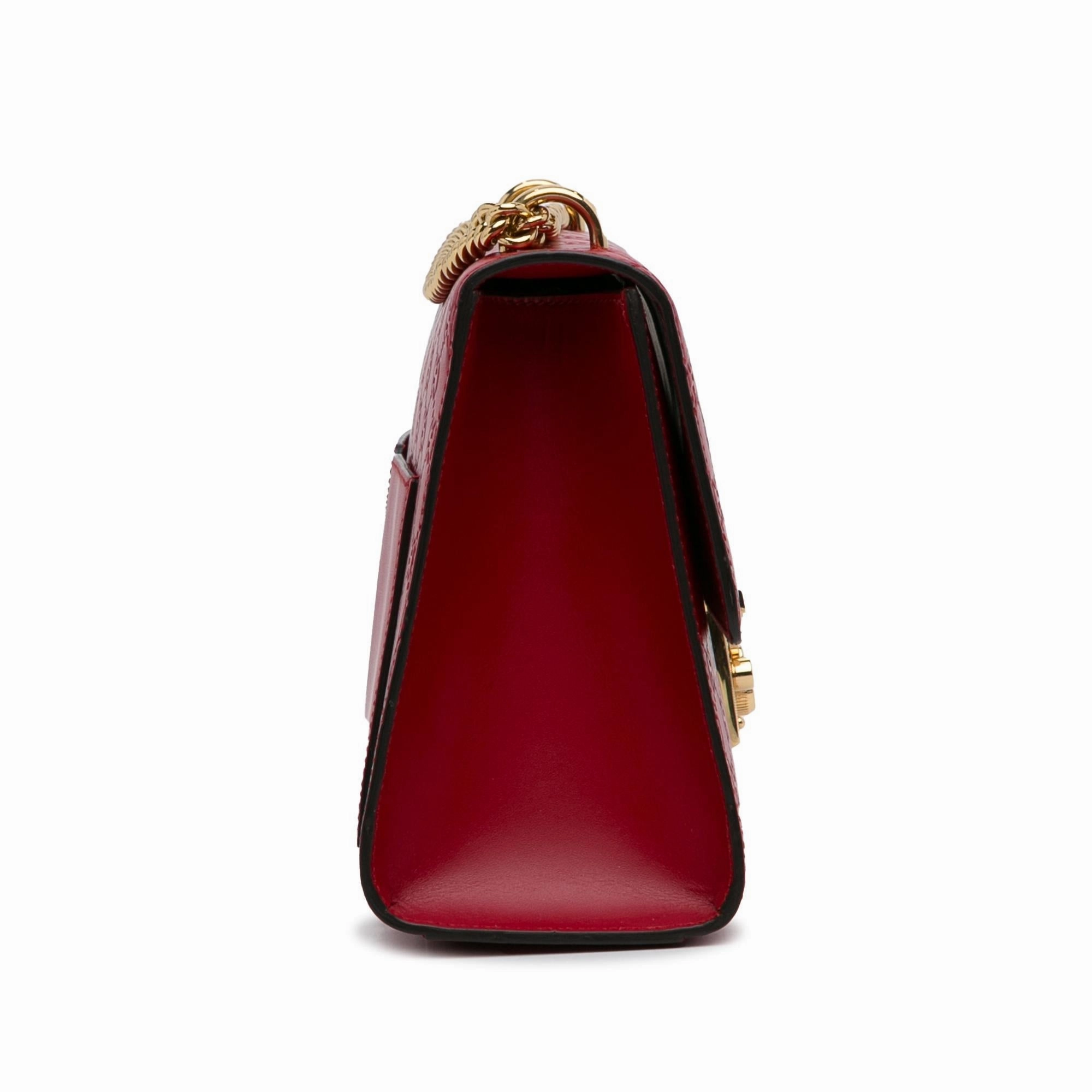 Gucci Medium Guccissima Padlock Shoulder Bag (SHG-rhl6JS)