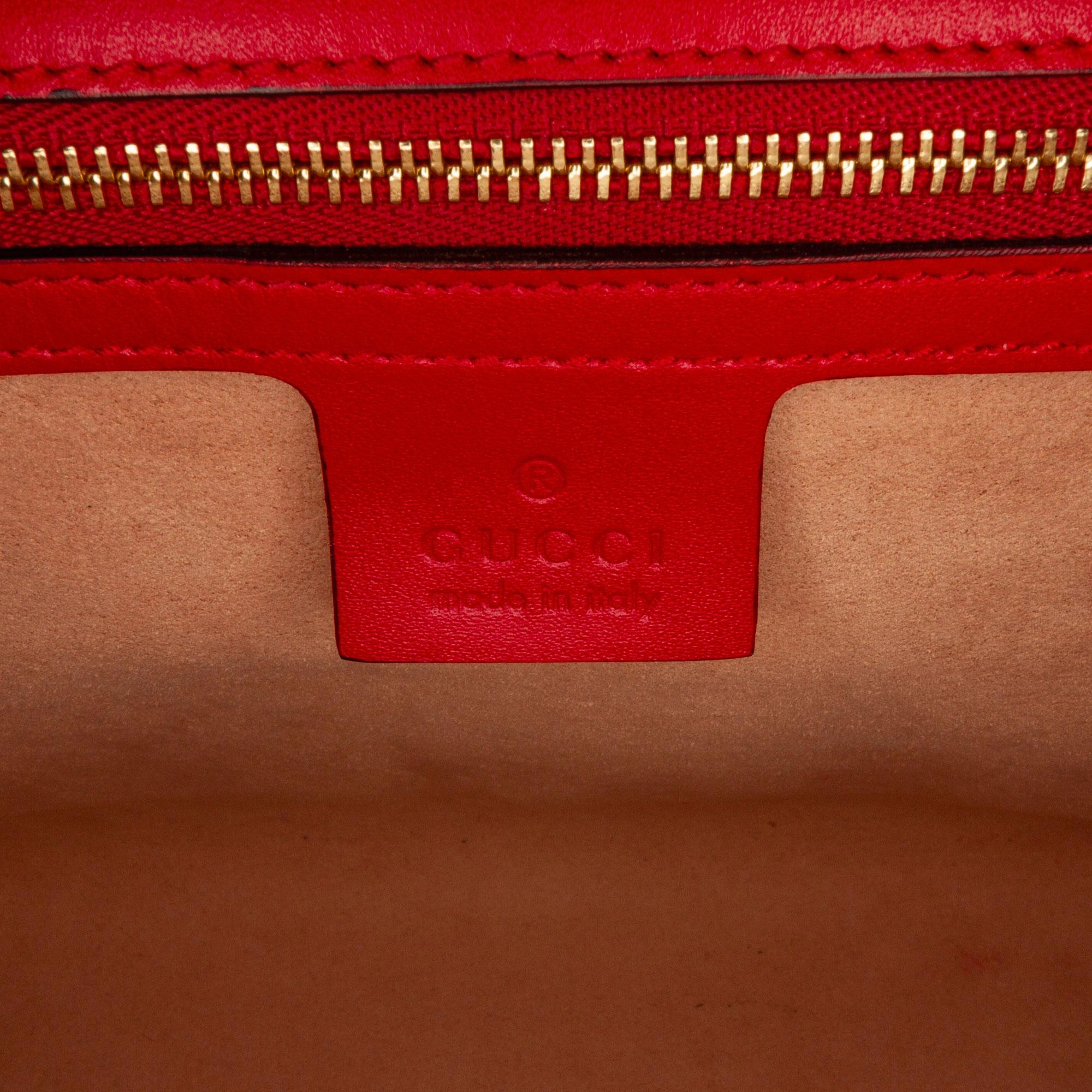 Gucci Medium Guccissima Padlock Shoulder Bag (SHG-rhl6JS)
