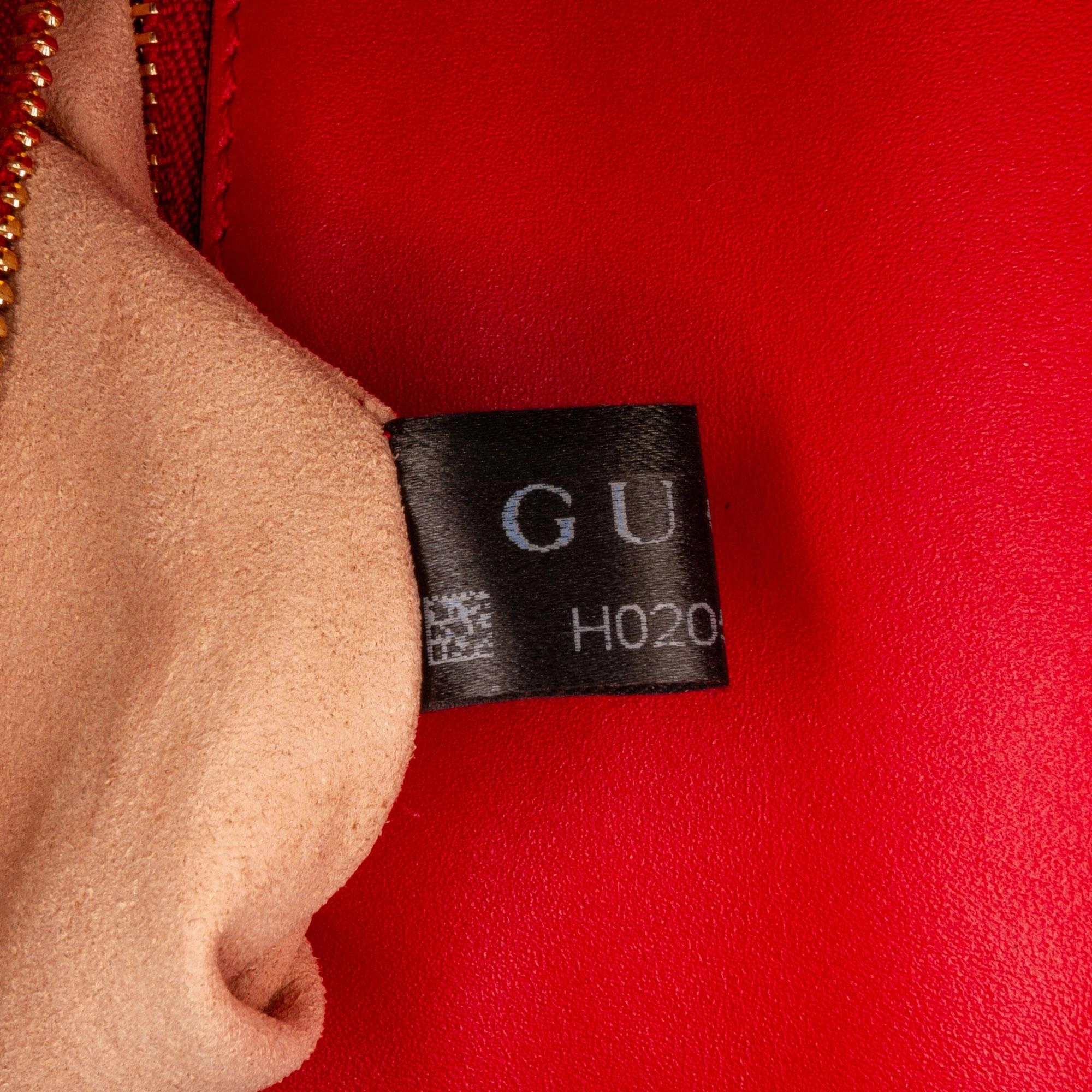 Gucci Medium Guccissima Padlock Shoulder Bag (SHG-rhl6JS)