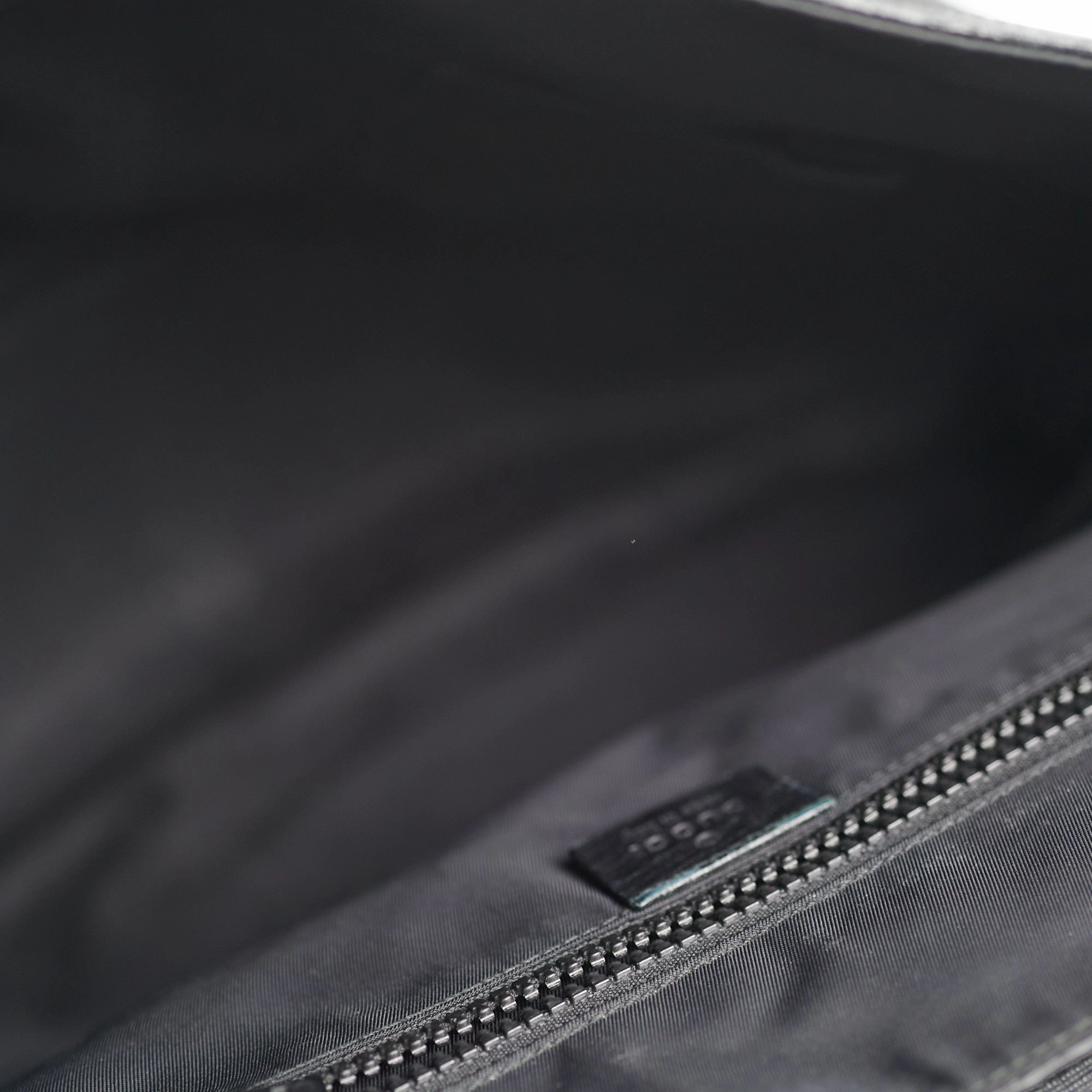 Gucci Mens Black Shoulder Monogram Bag