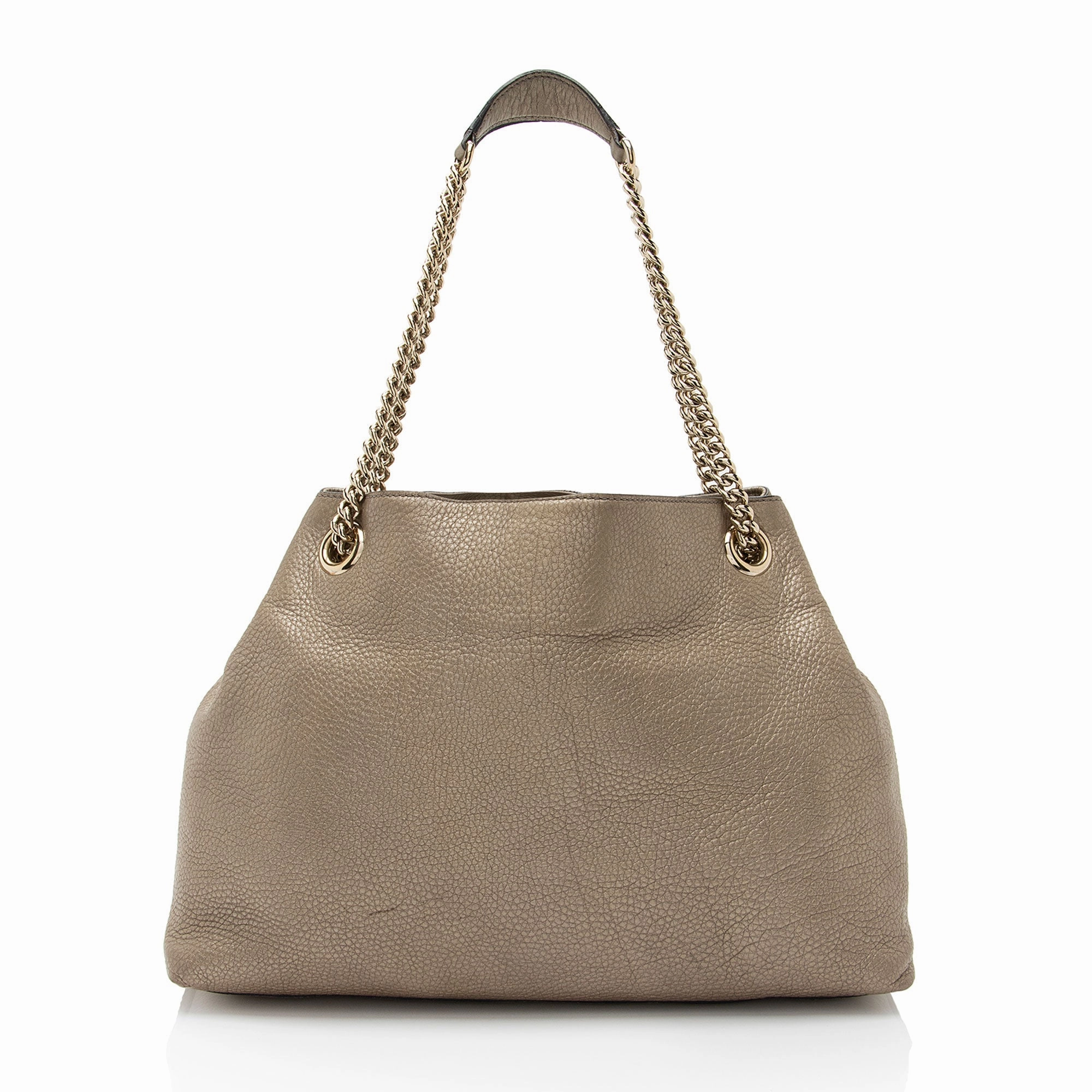 Gucci Metallic Leather Soho Medium Shoulder Bag (SHF-50oytz)