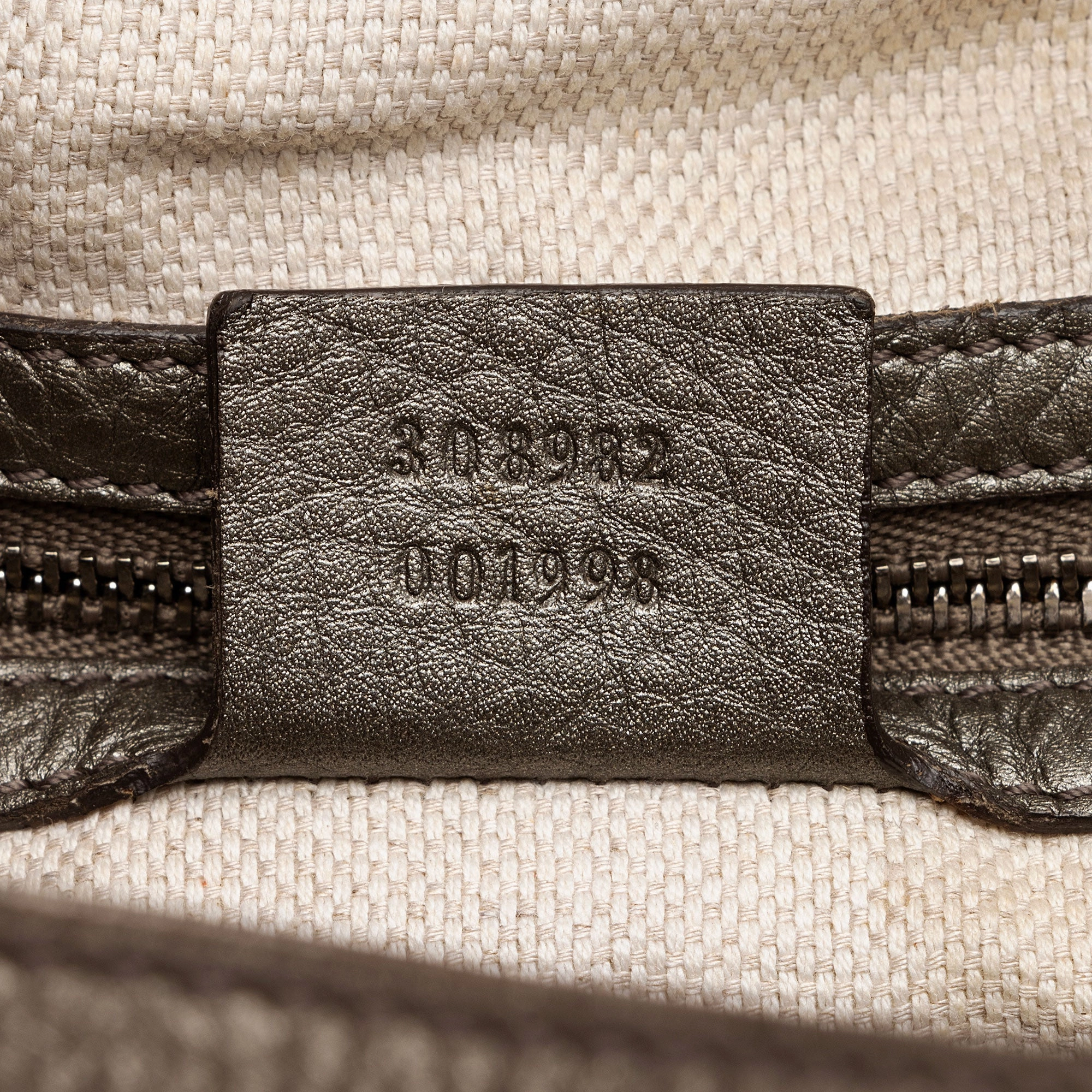 Gucci Metallic Leather Soho Medium Shoulder Bag (SHF-eR0hvp)