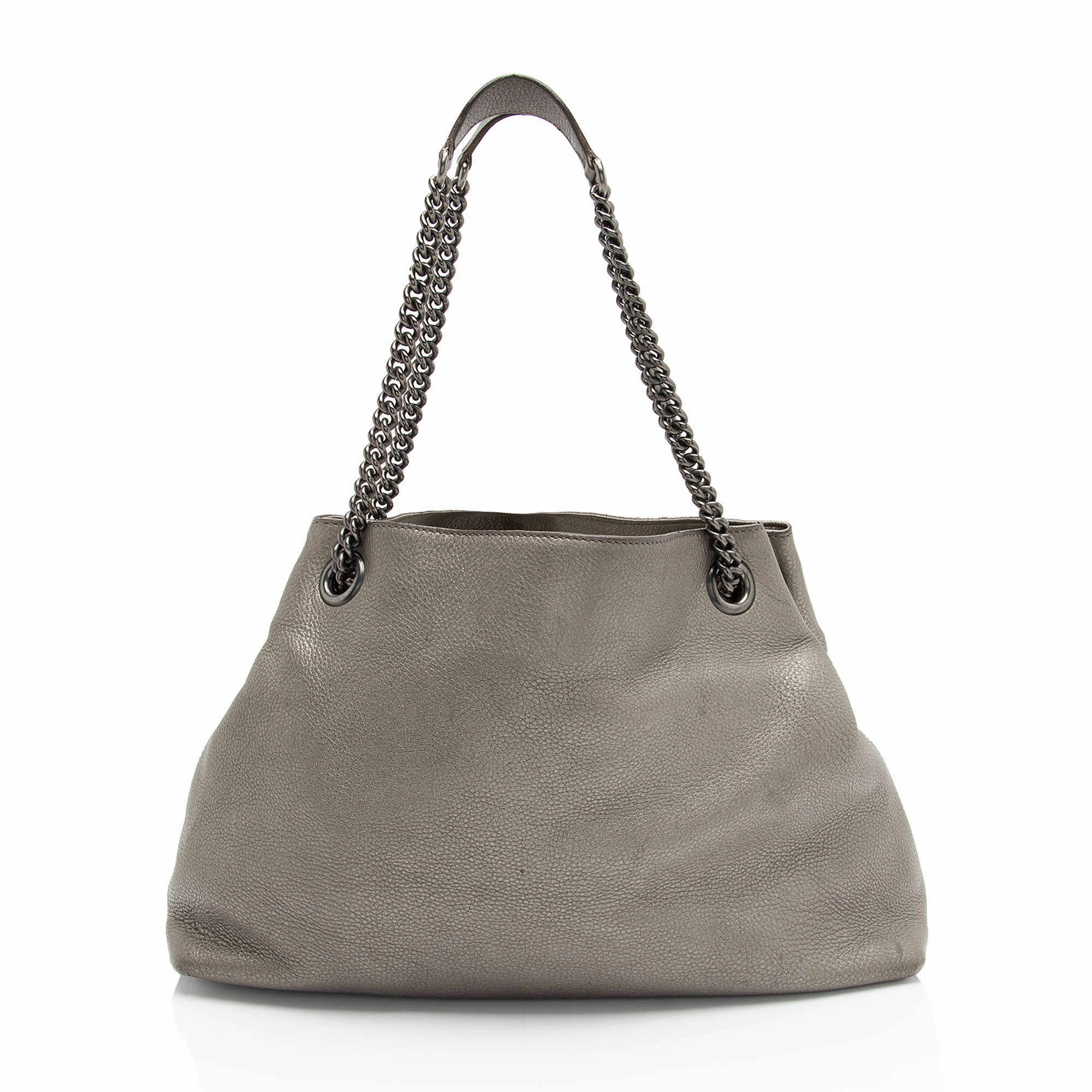 Gucci Metallic Leather Soho Medium Shoulder Bag (SHF-eR0hvp)