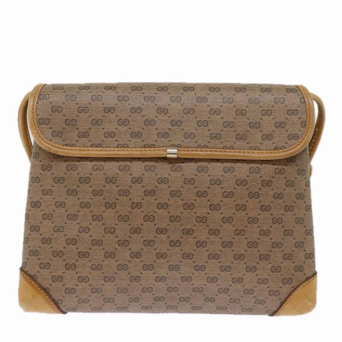 GUCCI Micro GG Supreme Shoulder Bag PVC Beige 49 007 5548  ep4382
