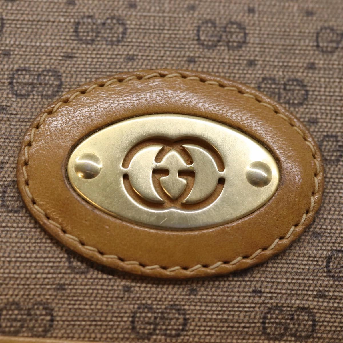 GUCCI Micro GG Supreme Shoulder Bag PVC Beige 49 007 5548  ep4382