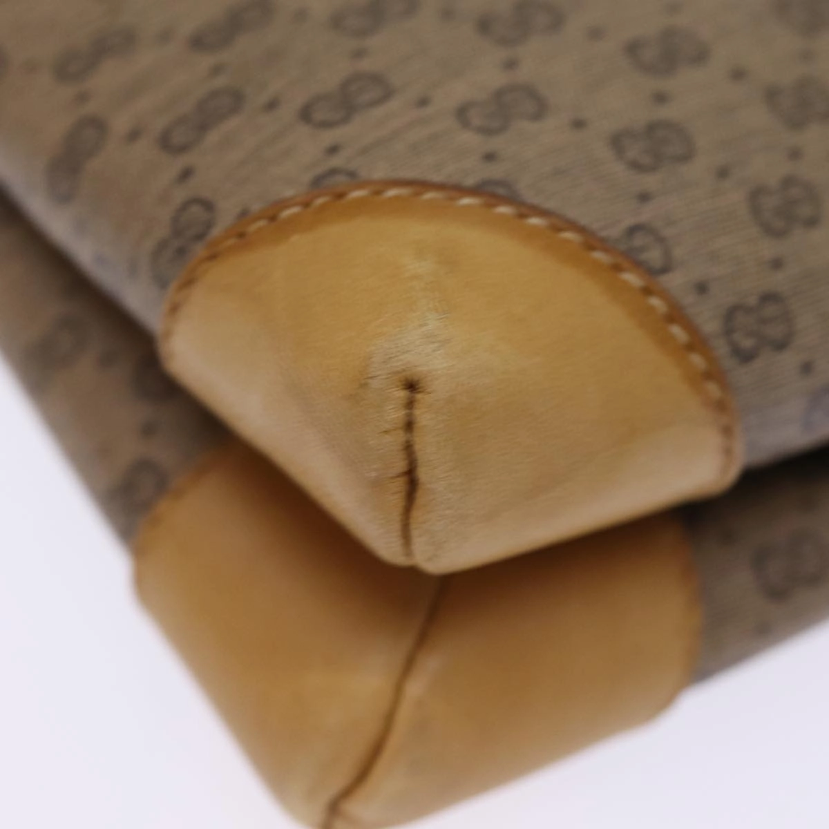 GUCCI Micro GG Supreme Shoulder Bag PVC Beige 49 007 5548  ep4382