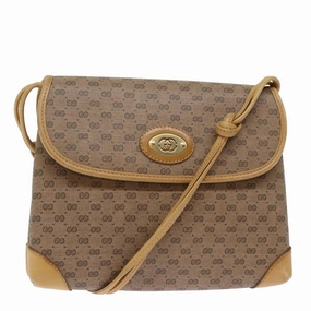 GUCCI Micro GG Supreme Shoulder Bag PVC Beige 49 007 5548  ep4382