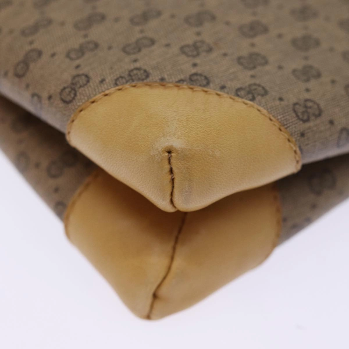 GUCCI Micro GG Supreme Shoulder Bag PVC Beige 49 007 5548  ep4382